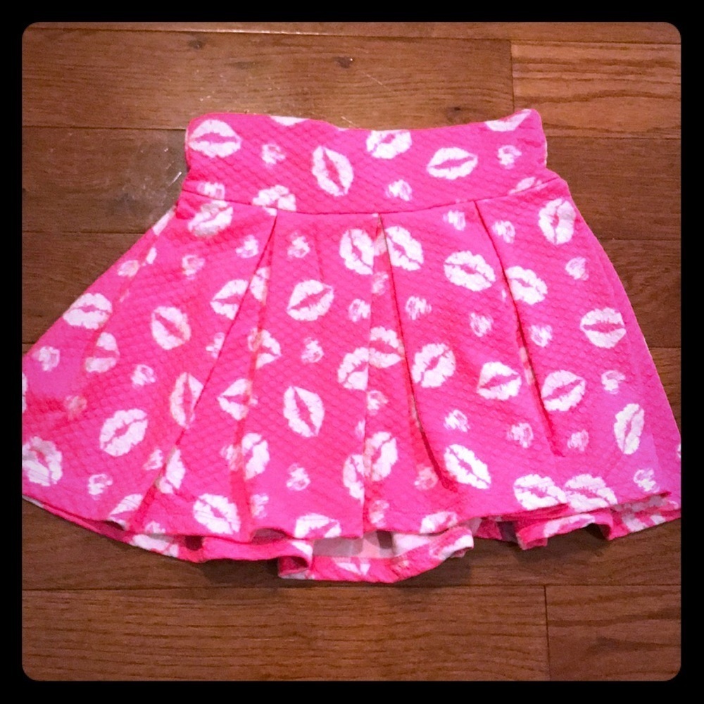 JUSTICE size 7 swing skirt
